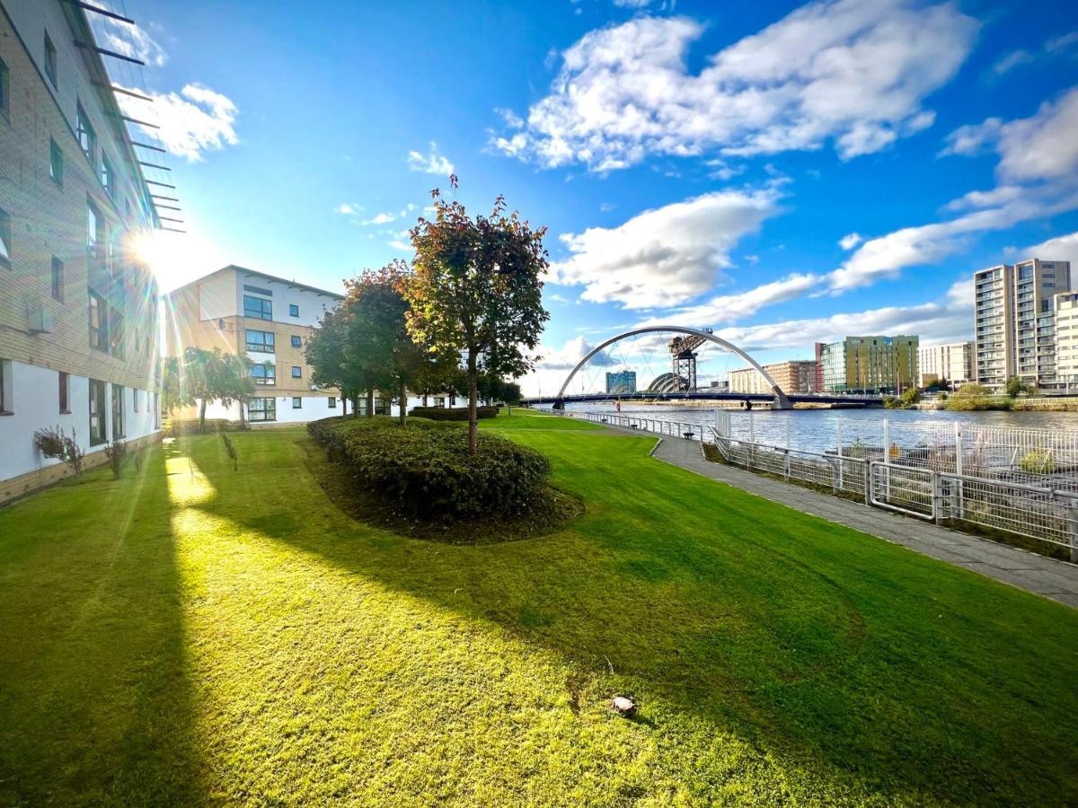 2 Bedroom - River Clyde Home - Parking Glasgow Eksteriør bilde